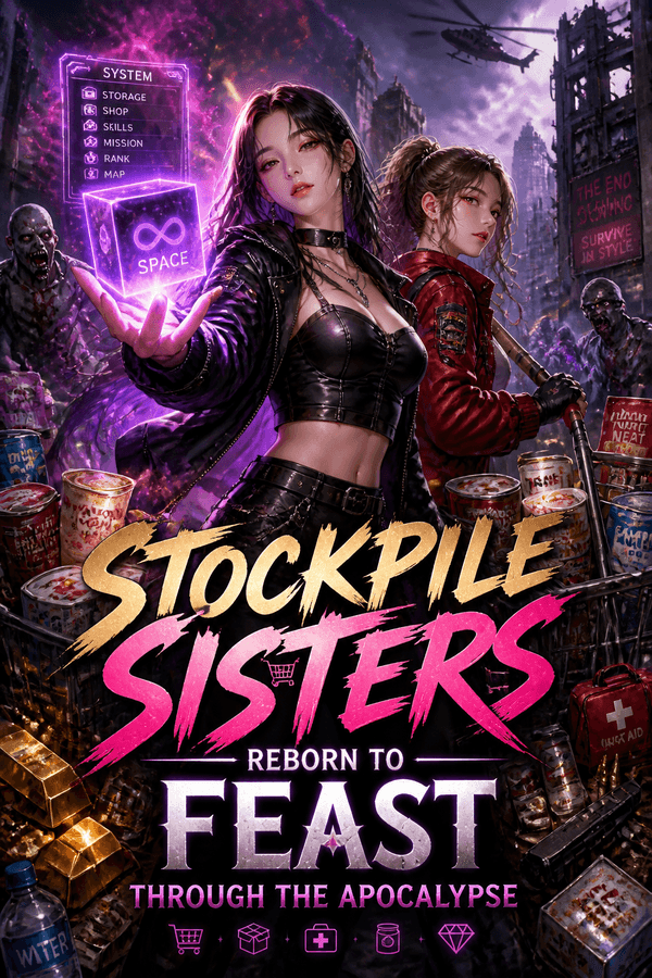 Stockpile Sisters: Reborn to Feast Through the Apocalypse