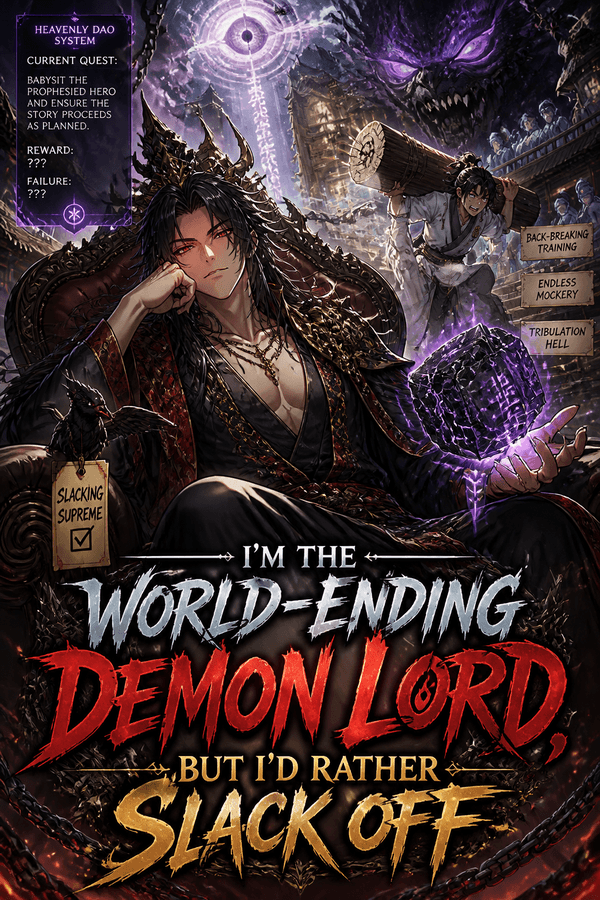 I'm the World-Ending Demon Lord, But I'd Rather Slack Off