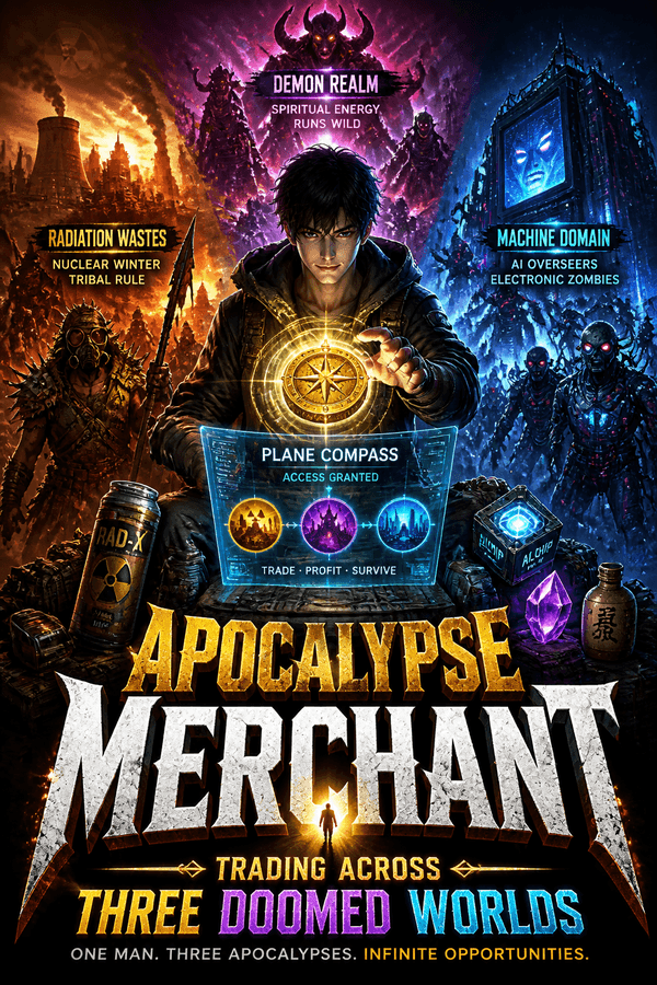 Apocalypse Merchant: Trading Across Three Doomed Worlds