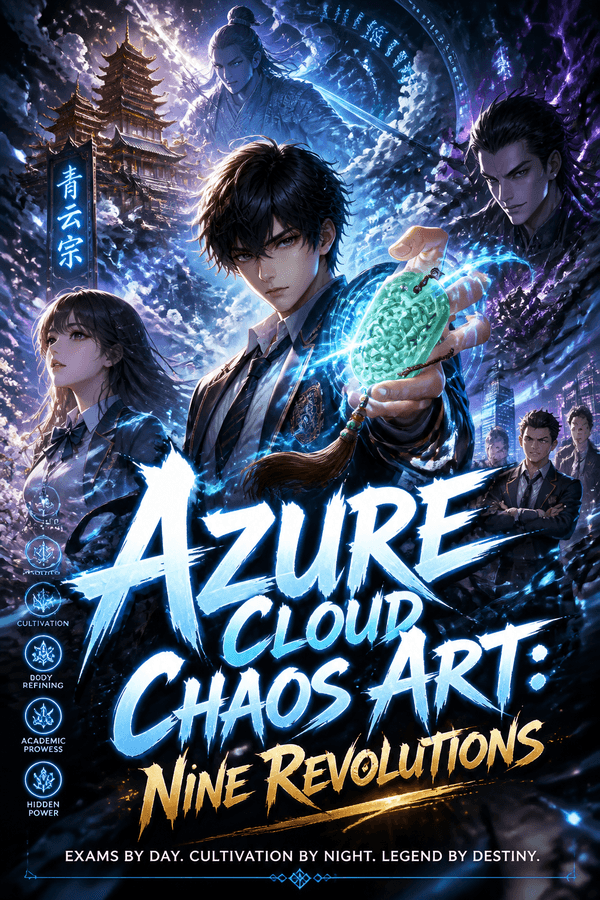 Azure Cloud Chaos Art: Nine Revolutions