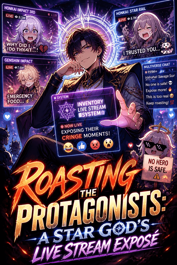 Roasting the Protagonists: A Star God's Live Stream Exposé