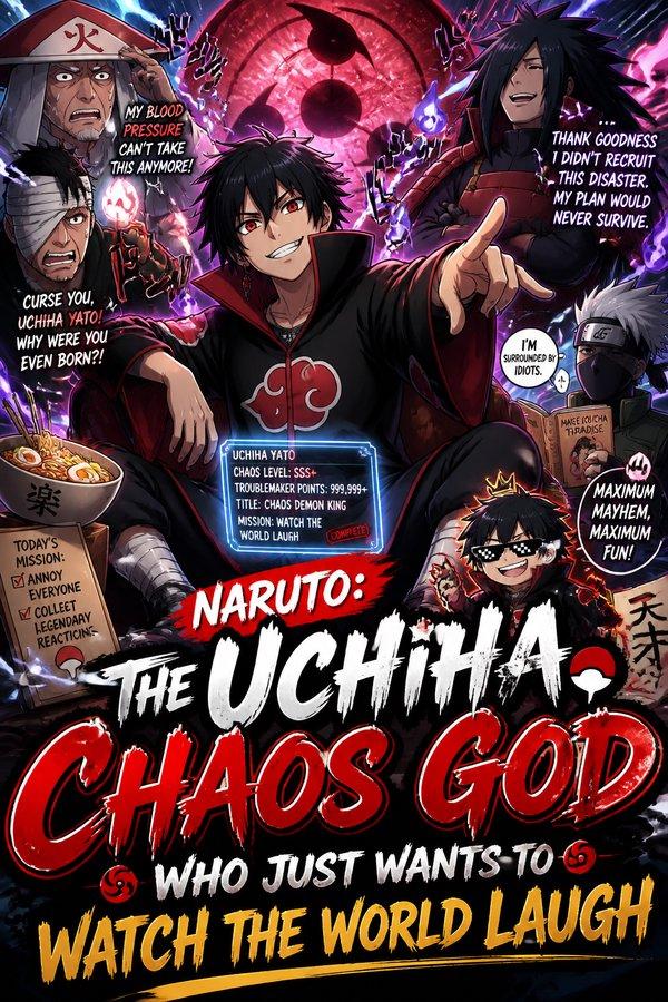 Naruto: The Uchiha Chaos God Who Just Wants to Watch the World Laugh