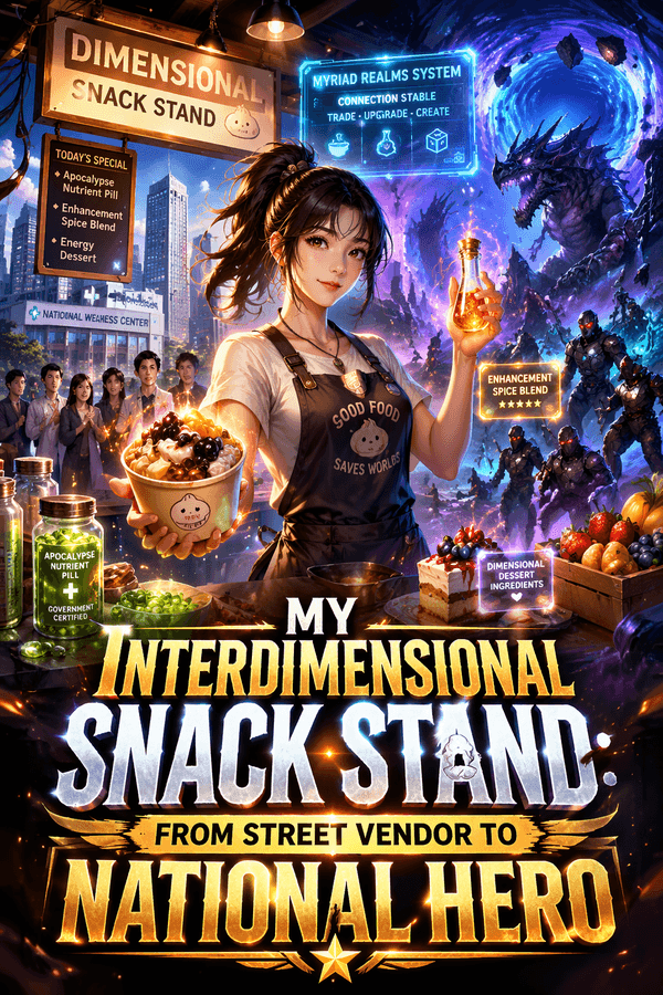 My Interdimensional Snack Stand: From Street Vendor to National Hero