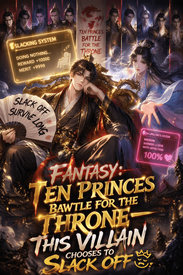 Fantasy: Ten Princes Battle for the Throne—This Villain Chooses to Slack Off