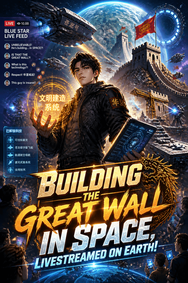 Building the Great Wall in Space, Livestreamed on Earth!