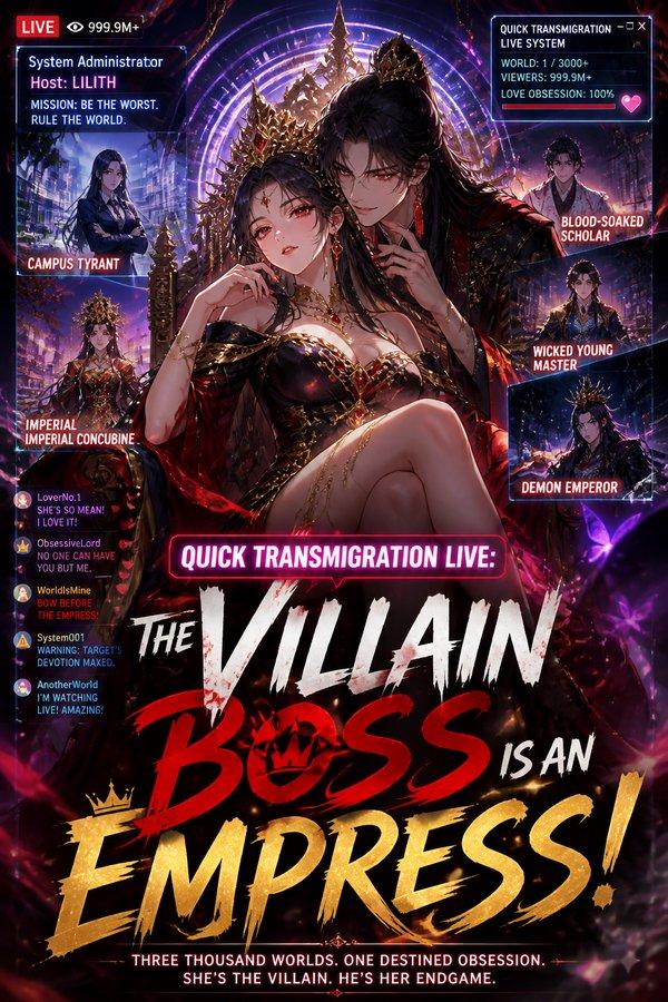 Quick Transmigration Live: The Villain Boss Is an Empress!