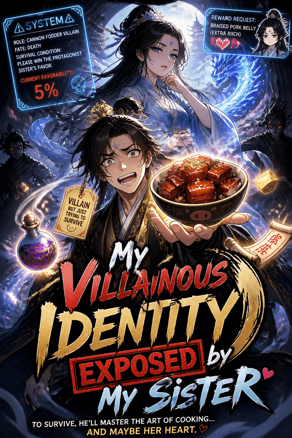 My Villainous Identity Exposed by My Sister