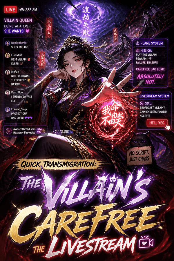 Quick Transmigration: The Villain's Carefree Livestream