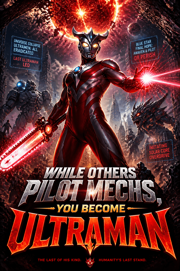 While Others Pilot Mechs, You Become Ultraman
