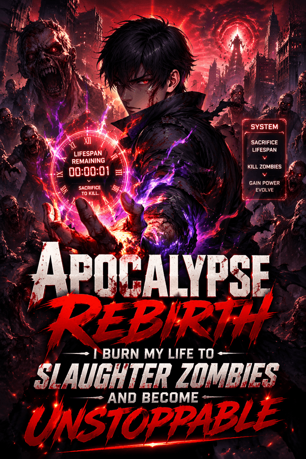 Apocalypse Rebirth: I Burn My Life to Slaughter Zombies and Become Unstoppable