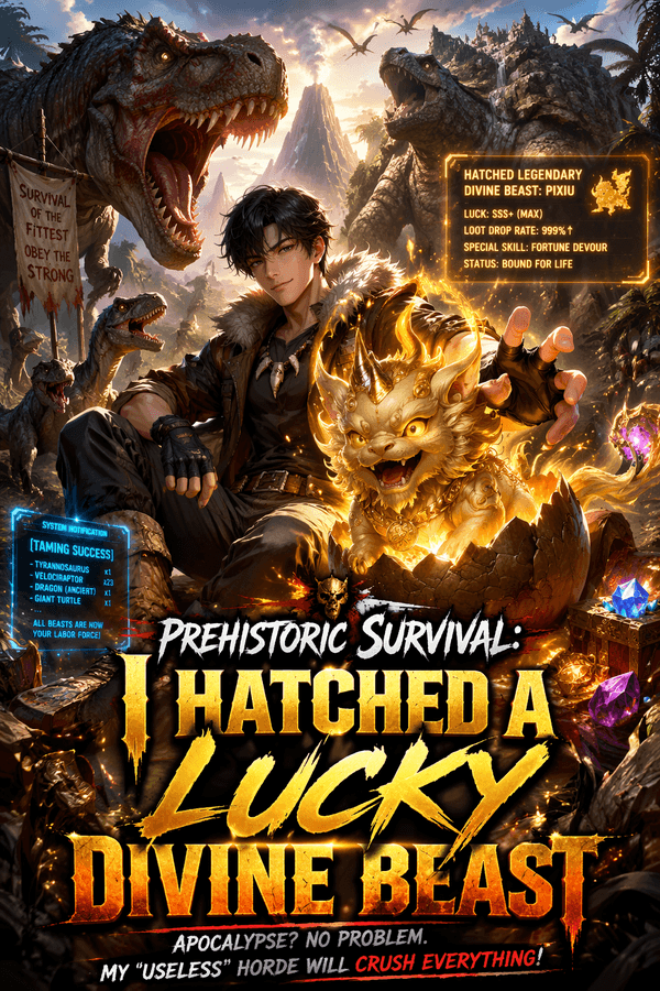 Prehistoric Survival: I Hatched a Lucky Divine Beast