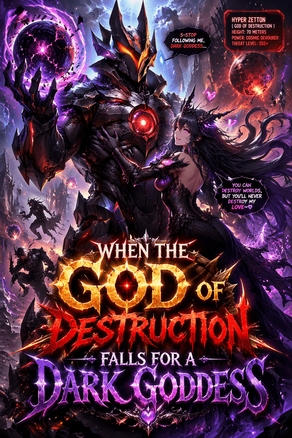 When the God of Destruction Falls for a Dark Goddess