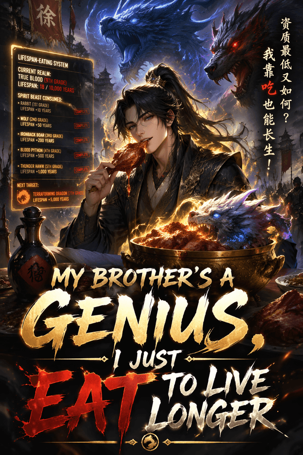 My Brother's a Genius, I Just Eat to Live Longer