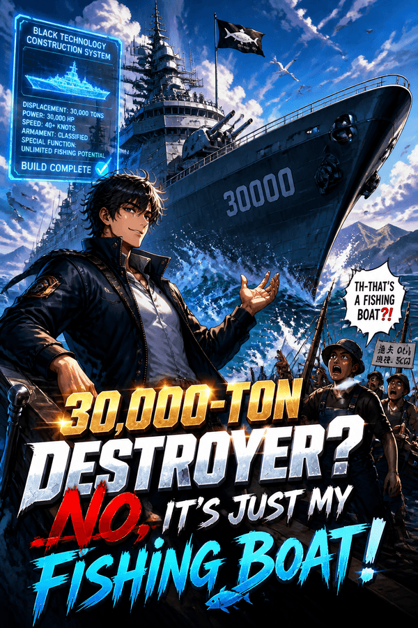 30,000-Ton Destroyer? No, It's Just My Fishing Boat!