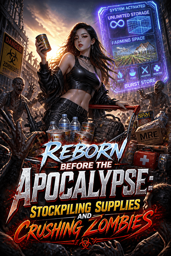 Reborn Before the Apocalypse: Stockpiling Supplies and Crushing Zombies