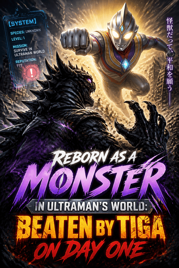 Reborn as a Monster in Ultraman's World: Beaten by Tiga on Day One