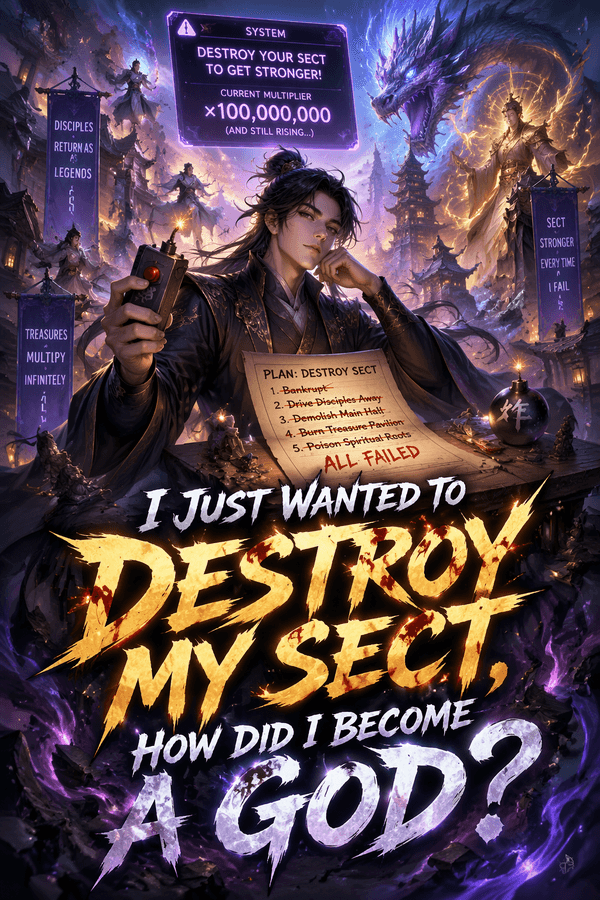 I Just Wanted to Destroy My Sect, How Did I Become a God?