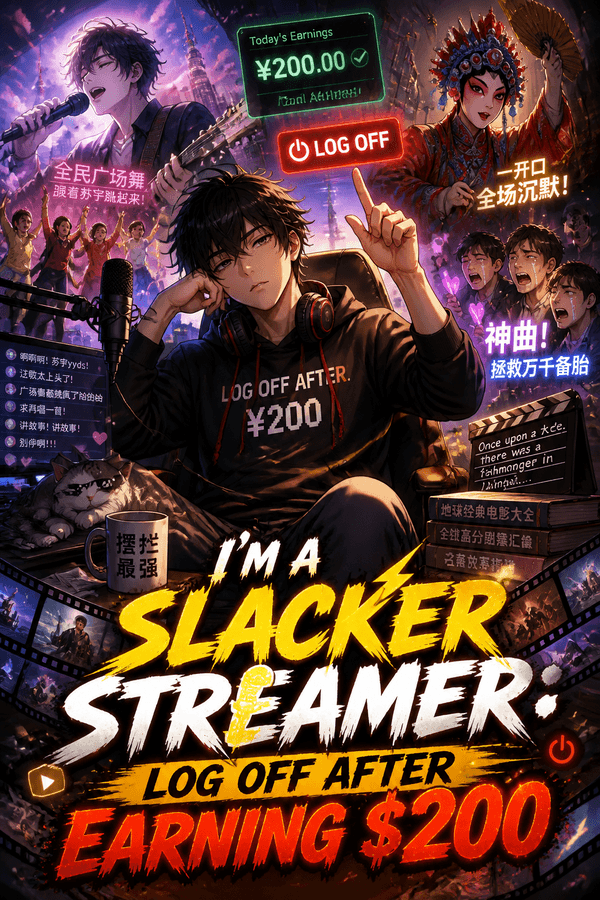 I'm a Slacker Streamer: Log Off After Earning $200