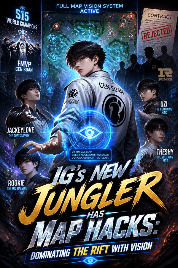 IG's New Jungler Has Map Hacks: Dominating the Rift with Vision