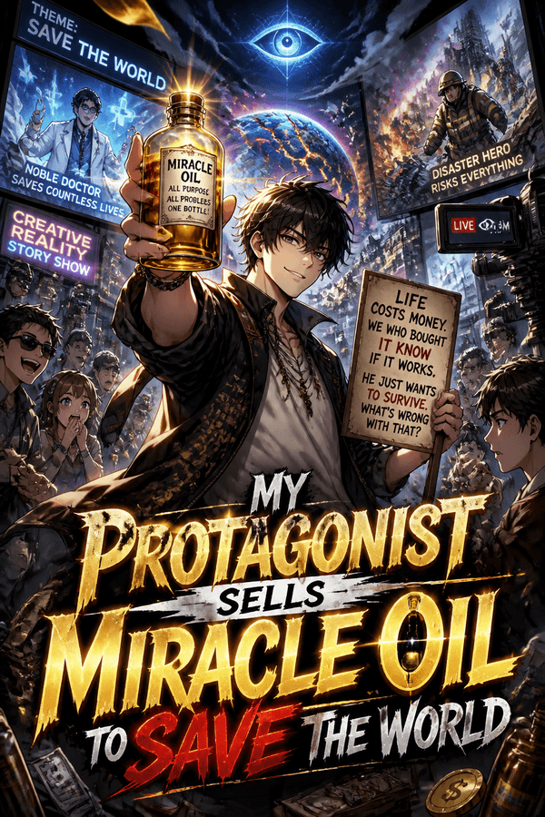 My Protagonist Sells Miracle Oil to Save the World