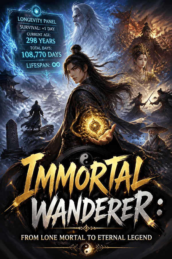 Immortal Wanderer: From Lone Mortal to Eternal Legend