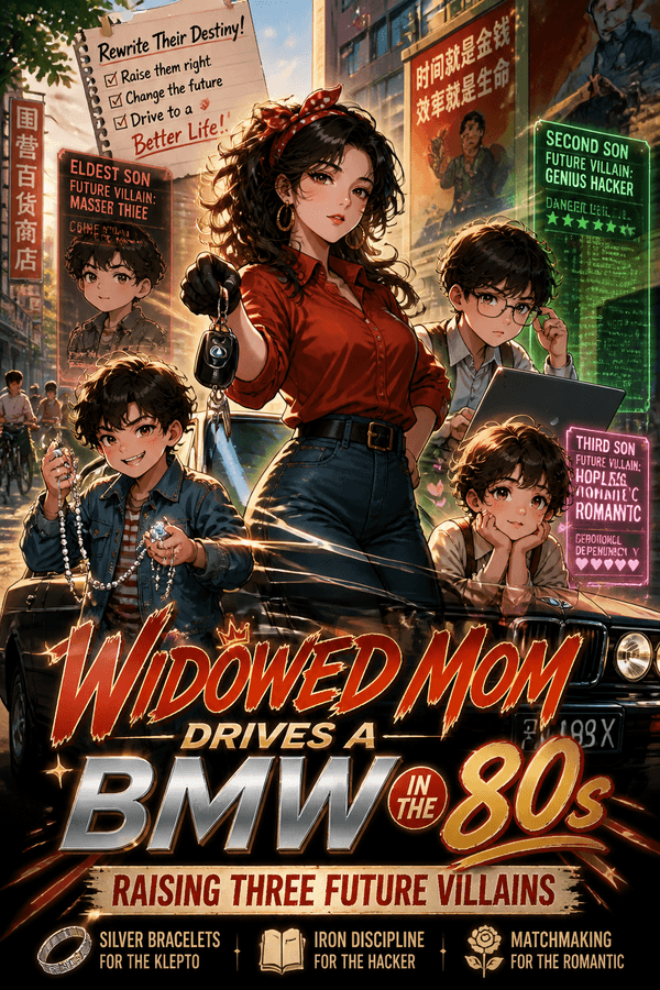 Widowed Mom Drives a BMW in the 80s: Raising Three Future Villains