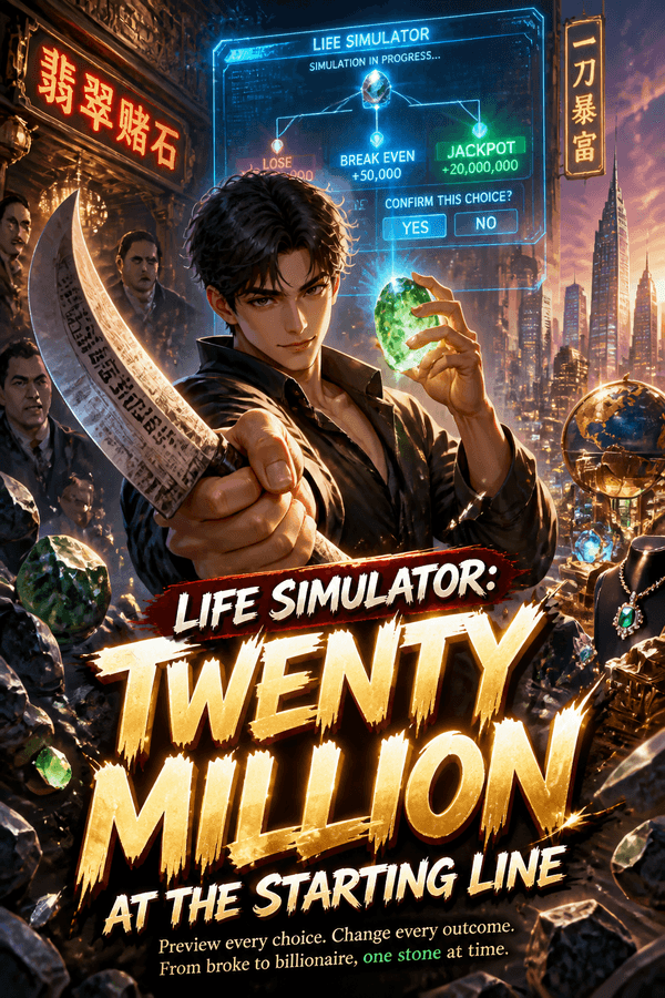 Life Simulator: Twenty Million at the Starting Line