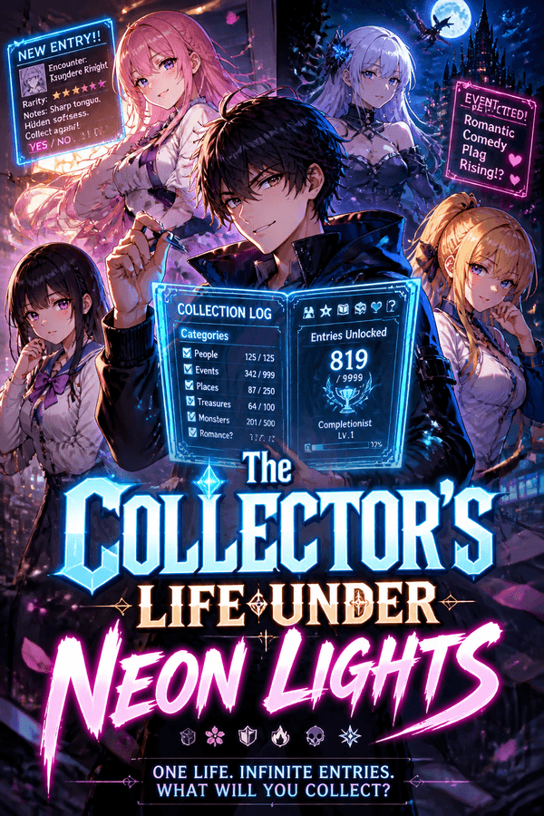 The Collector's Life Under Neon Lights