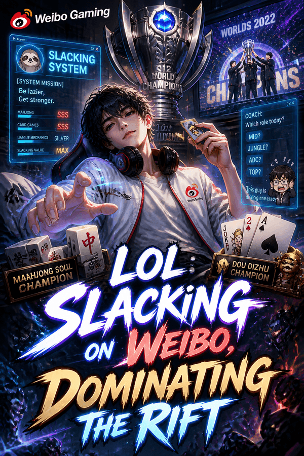 LOL: Slacking on Weibo, Dominating the Rift