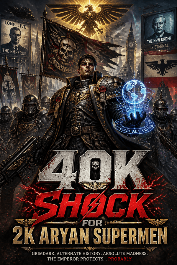 40K Shock for 2K Aryan Supermen