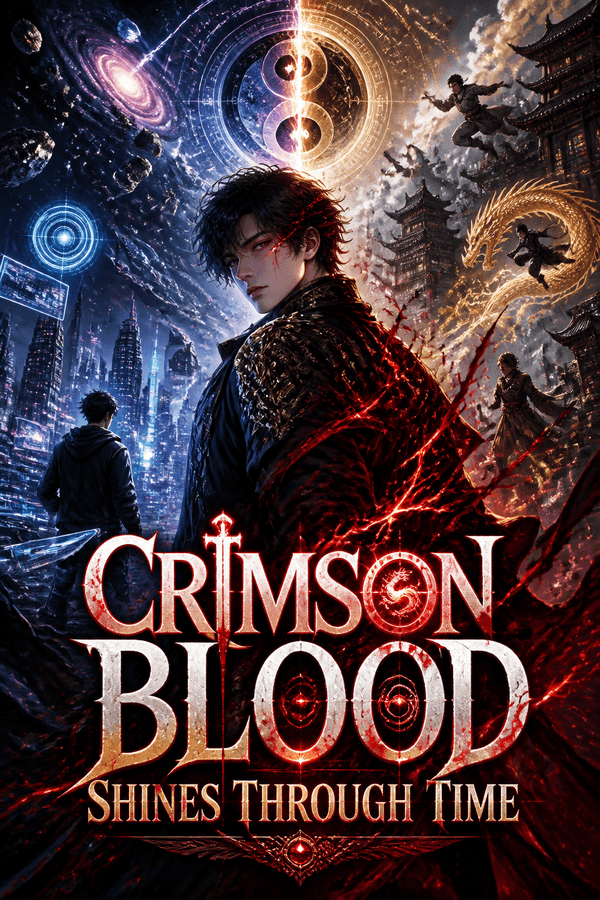 Crimson Blood Shines Through Time