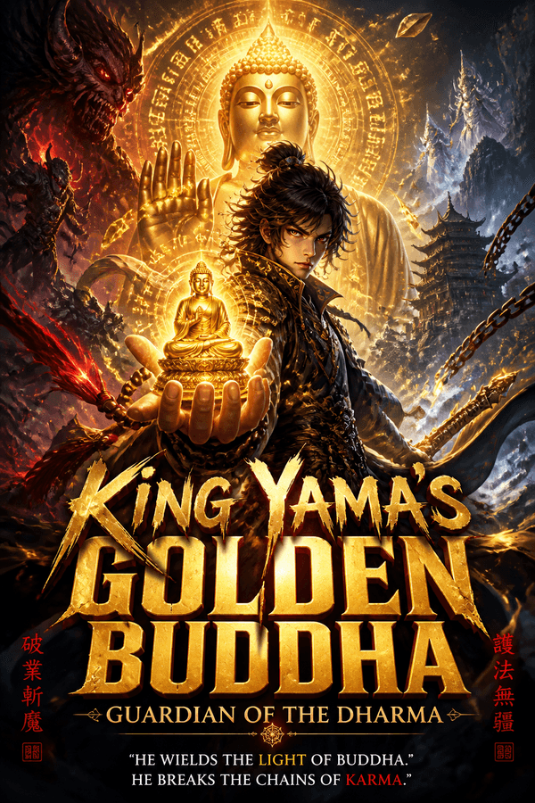 King Yama's Golden Buddha: Guardian of the Dharma