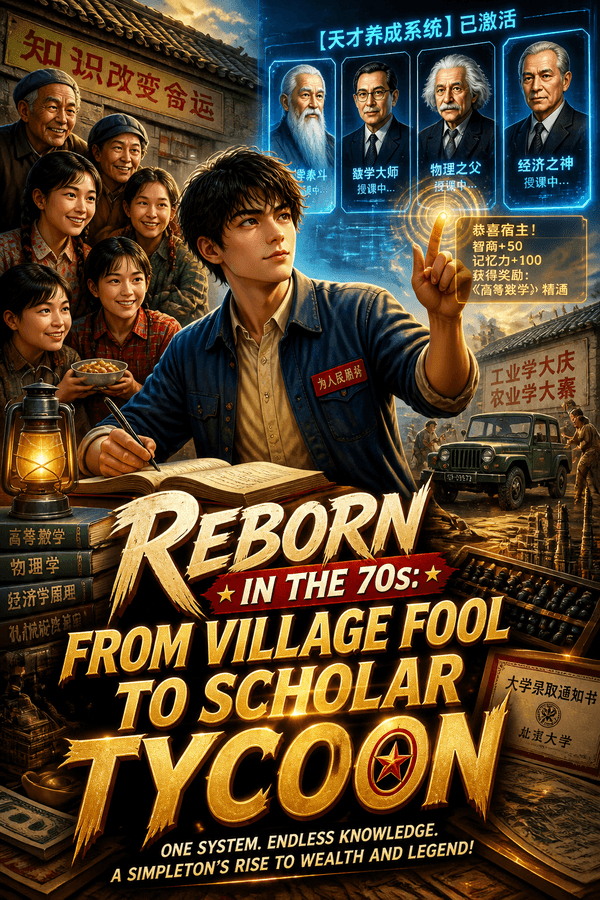 Reborn in the 70s: From Village Fool to Scholar Tycoon
