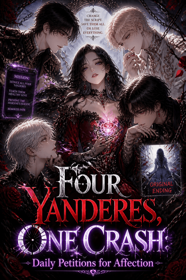 Four Yanderes, One Crash: Daily Petitions for Affection