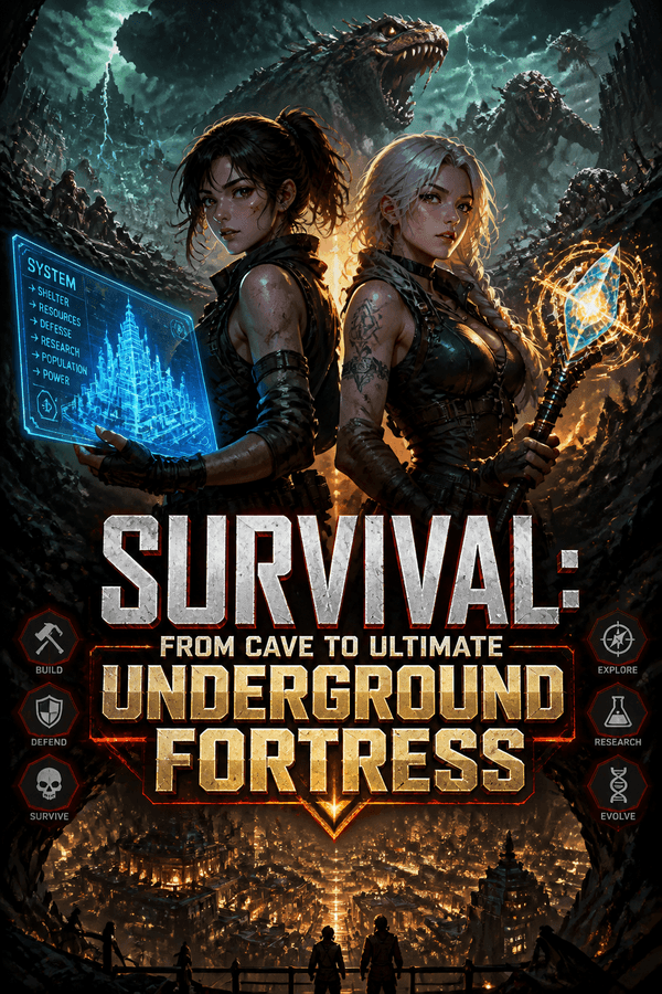Survival: From Cave to Ultimate Underground Fortress