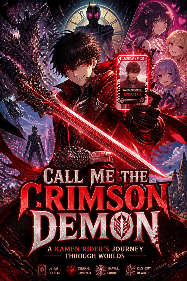 Call Me the Crimson Demon: A Kamen Rider's Journey Through Worlds