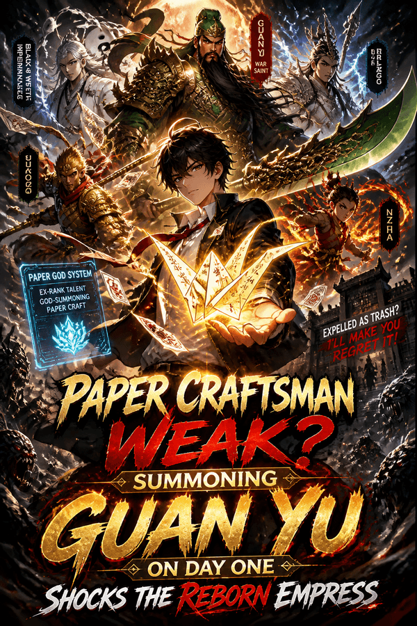 Paper Craftsman Weak? Summoning Guan Yu on Day One Shocks the Reborn Empress