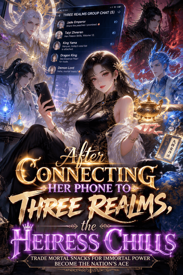 After Connecting Her Phone to Three Realms, the Heiress Chills
