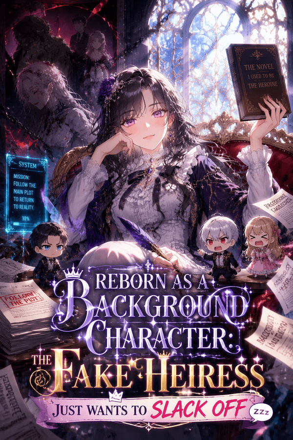 Reborn as a Background Character: The Fake Heiress Just Wants to Slack Off