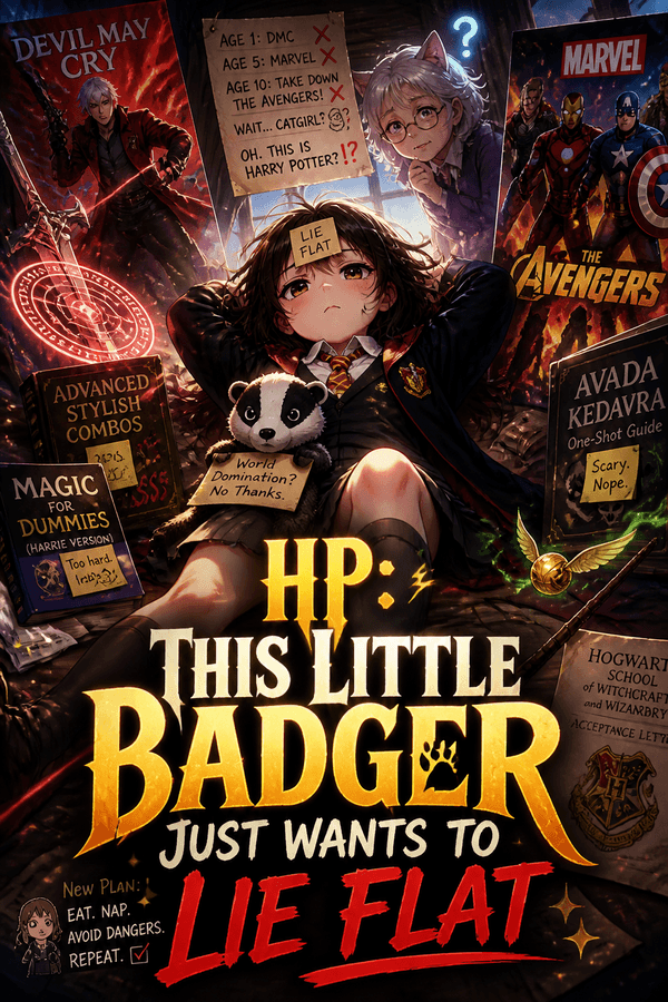HP: This Little Badger Just Wants to Lie Flat