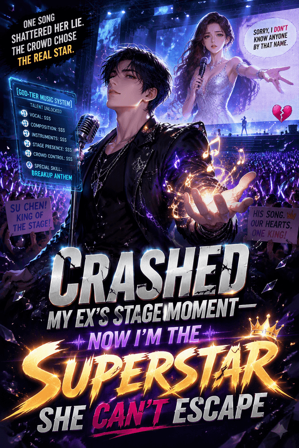 Crashed My Ex's Stage Moment—Now I'm the Superstar She Can't Escape