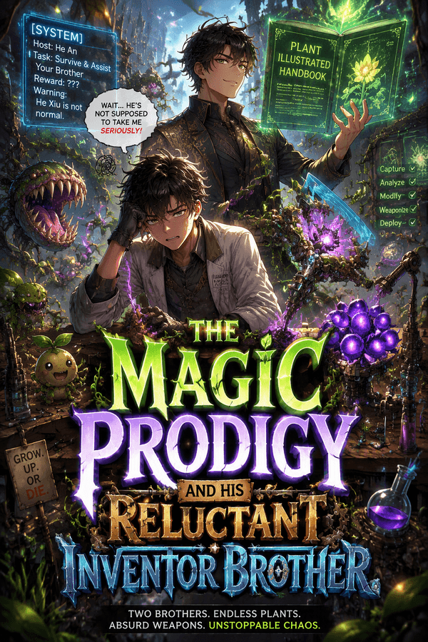The Magic Prodigy and His Reluctant Inventor Brother