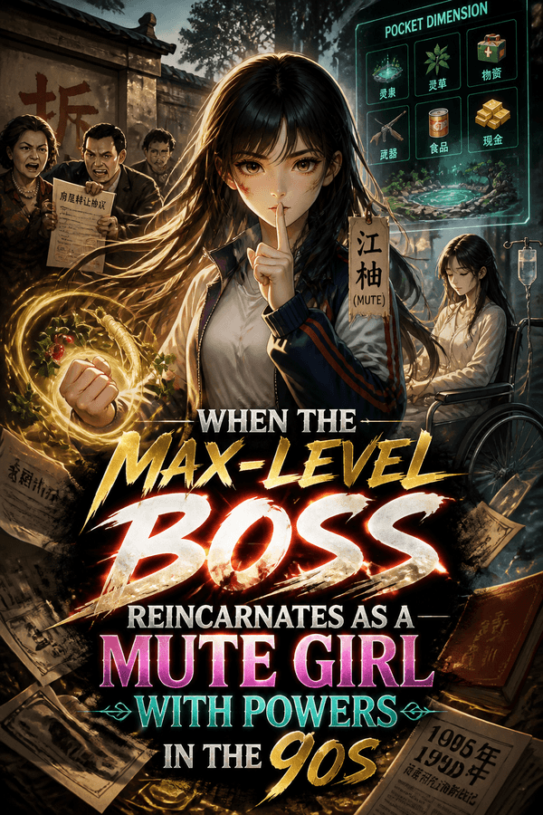 When the Max-Level Boss Reincarnates as a Mute Girl with Powers in the 90s