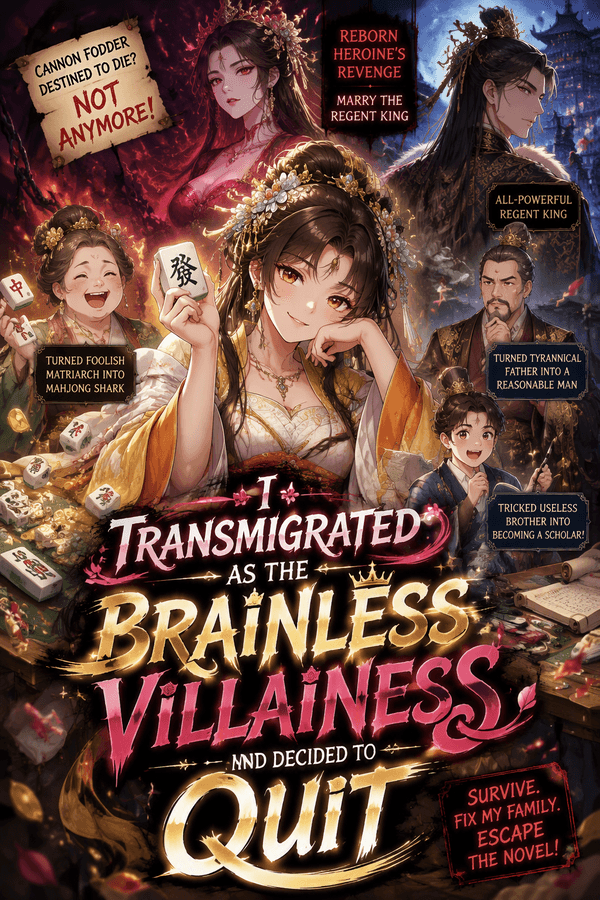 I Transmigrated as the Brainless Villainess and Decided to Quit