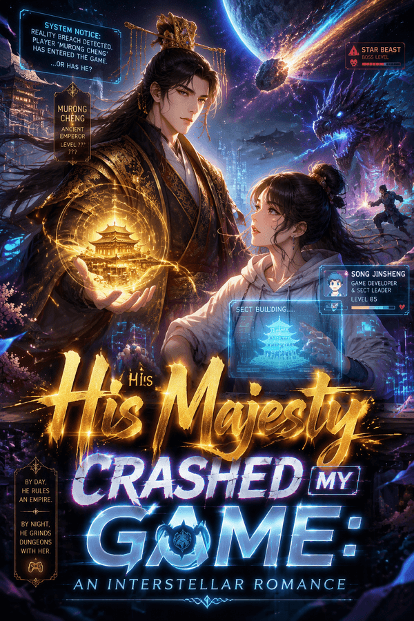 His Majesty Crashed My Game: An Interstellar Romance