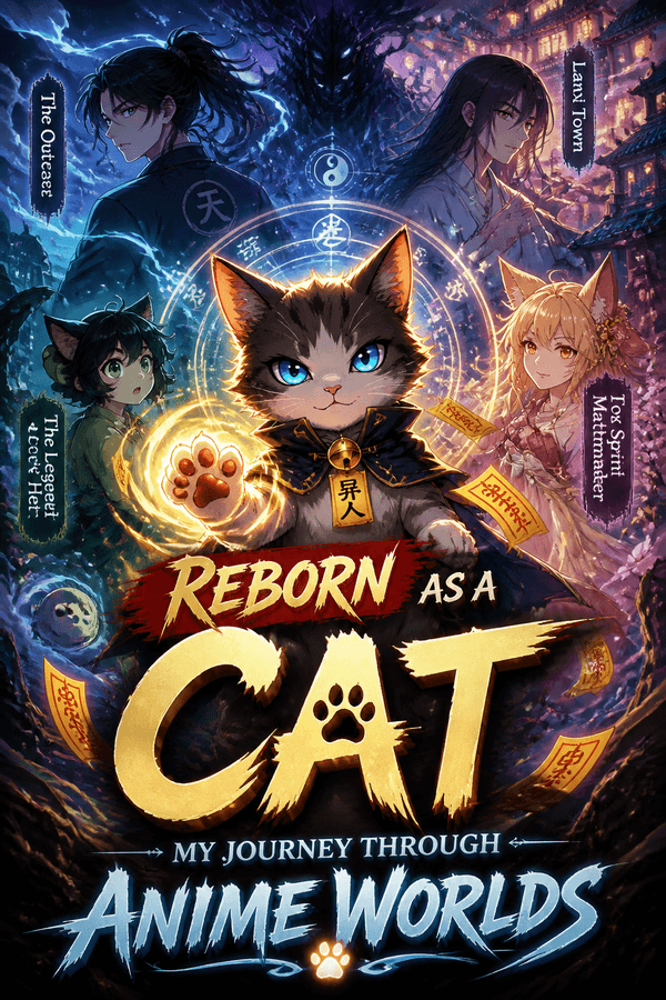 Reborn as a Cat: My Journey Through Anime Worlds