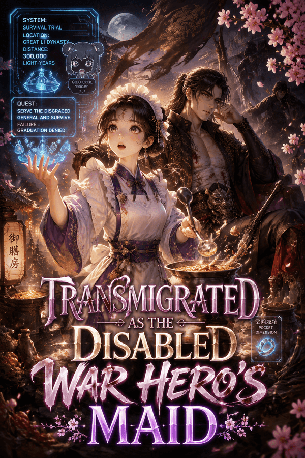 Transmigrated as the Disabled War Hero's Maid