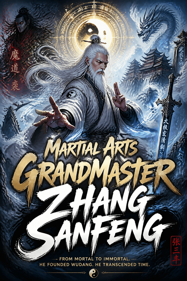 Martial Arts Grandmaster Zhang Sanfeng