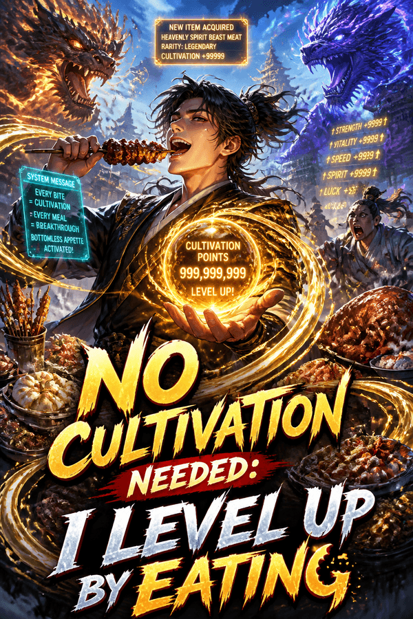 No Cultivation Needed: I Level Up by Eating