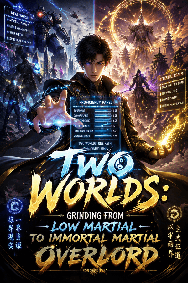 Two Worlds: Grinding from Low Martial to Immortal Martial Overlord